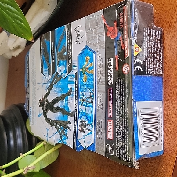 2007 Venom Spider-man 3 Sybiote spinning attack action figure Harbro Marvel - Picture 9 of 17